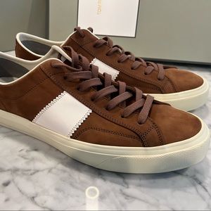Tom Ford suede cambridge sneakers size (excellent condition, only worn once!)